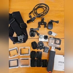GoPro HERO4 Silver Camera with Accessories